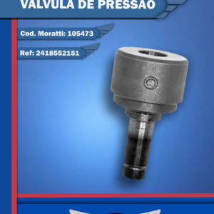 Válvula de pressão D229 3/4/6 Cil. / TD229 / ECE / EC6 CBT Trator 8440 / 8450 / Agrale / MWM
