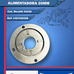 Bomba de Palheta Alimentadora 20mm