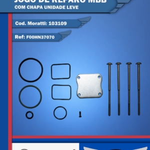JOGO DE REPARO MBB - COM CHAPA UNIDADE LEVE