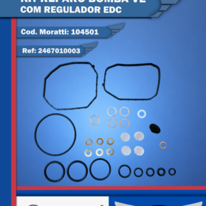 KIT REPARO BOMBA VE  COM REGULADOR EDC